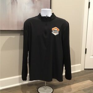 Nike Black Quarter-Zip Pullover- Souther Limit Embroidered Men’s Size L
